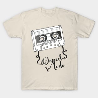 Good Vibes Depeche Mode // Retro Ribbon Cassette T-Shirt